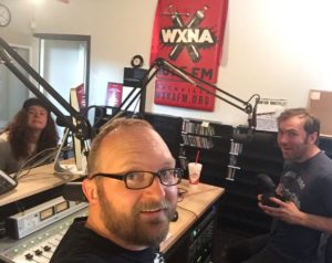 Josh Wagner, Chad Riden, Josh Lewis at WXNA for Nashville StandUp Sits Down 7/20/2016