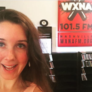Hannah Hogan at WXNA for NSUPsitsDOWN July 27, 2016